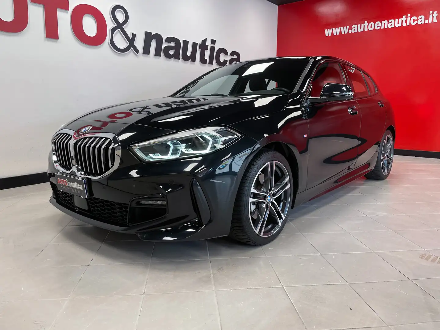 BMW 118 118D M-SPORT AUTO - IVA DEDUCIBILE Noir - 1