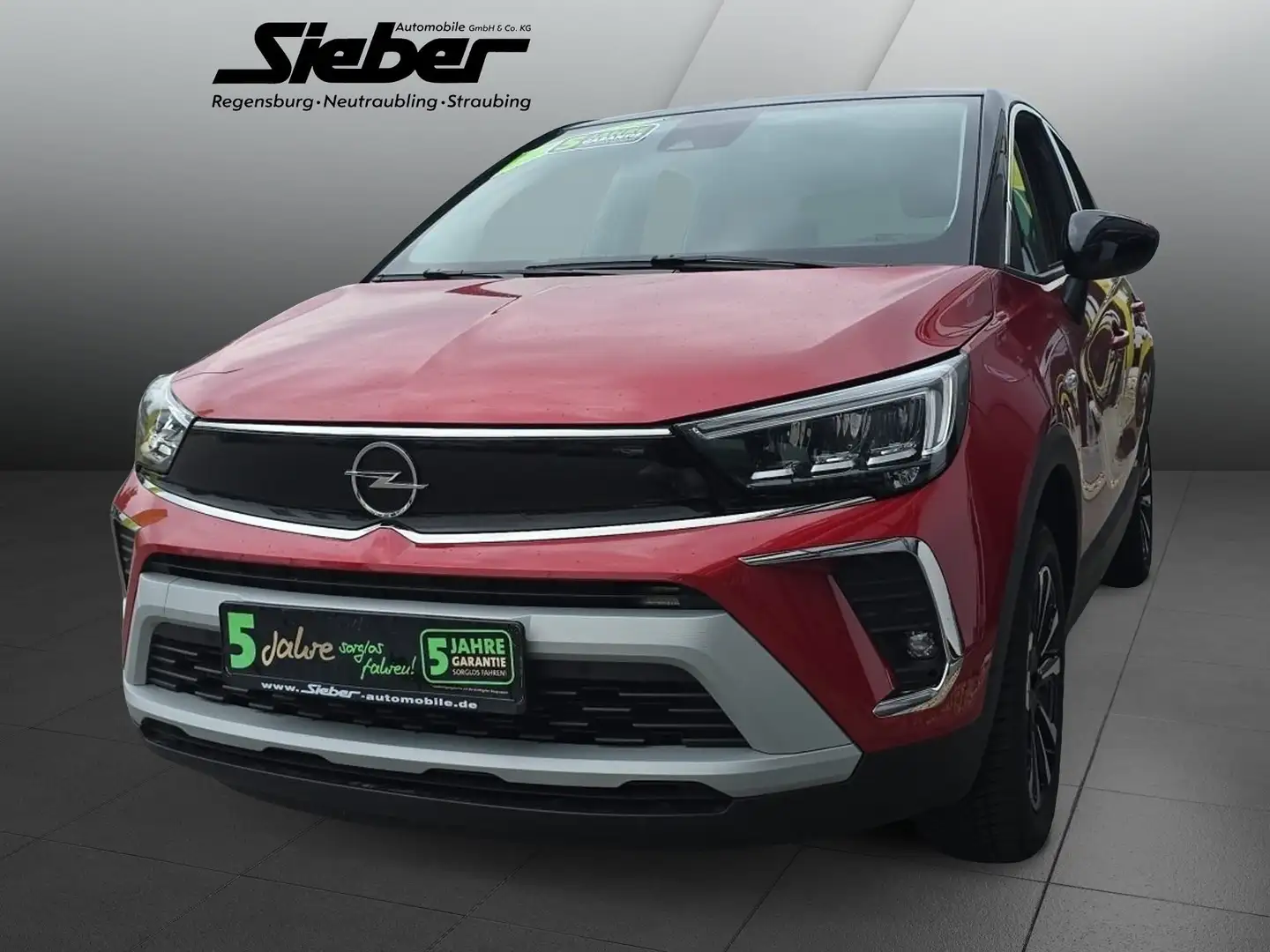 Opel Crossland 1.2 Turbo Elegance Paket *Sitzheizung* Rot - 2
