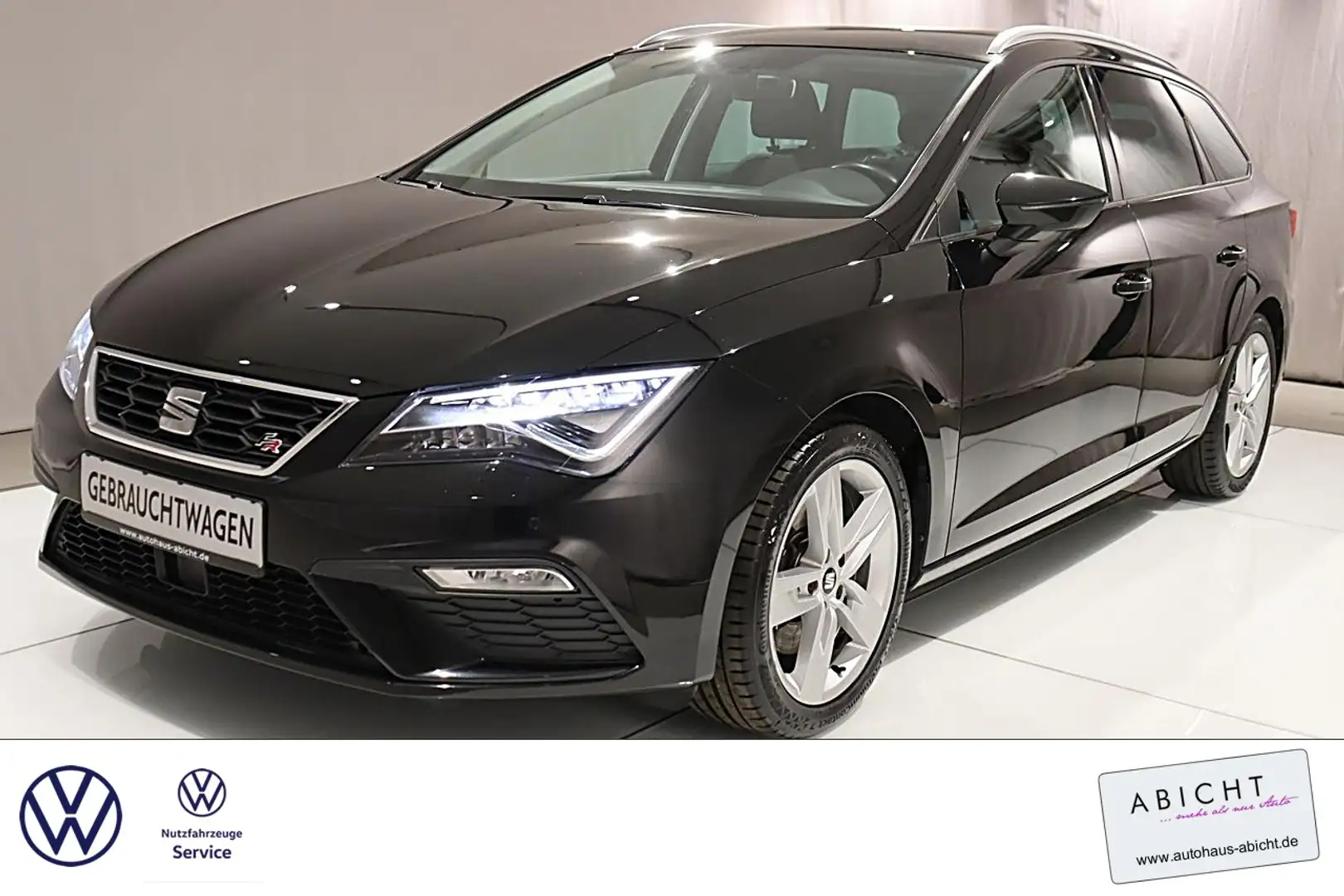 SEAT Leon ST 1.8 TSI 179 PS FR LED NAVI PDC KLIMA Klima Black - 1