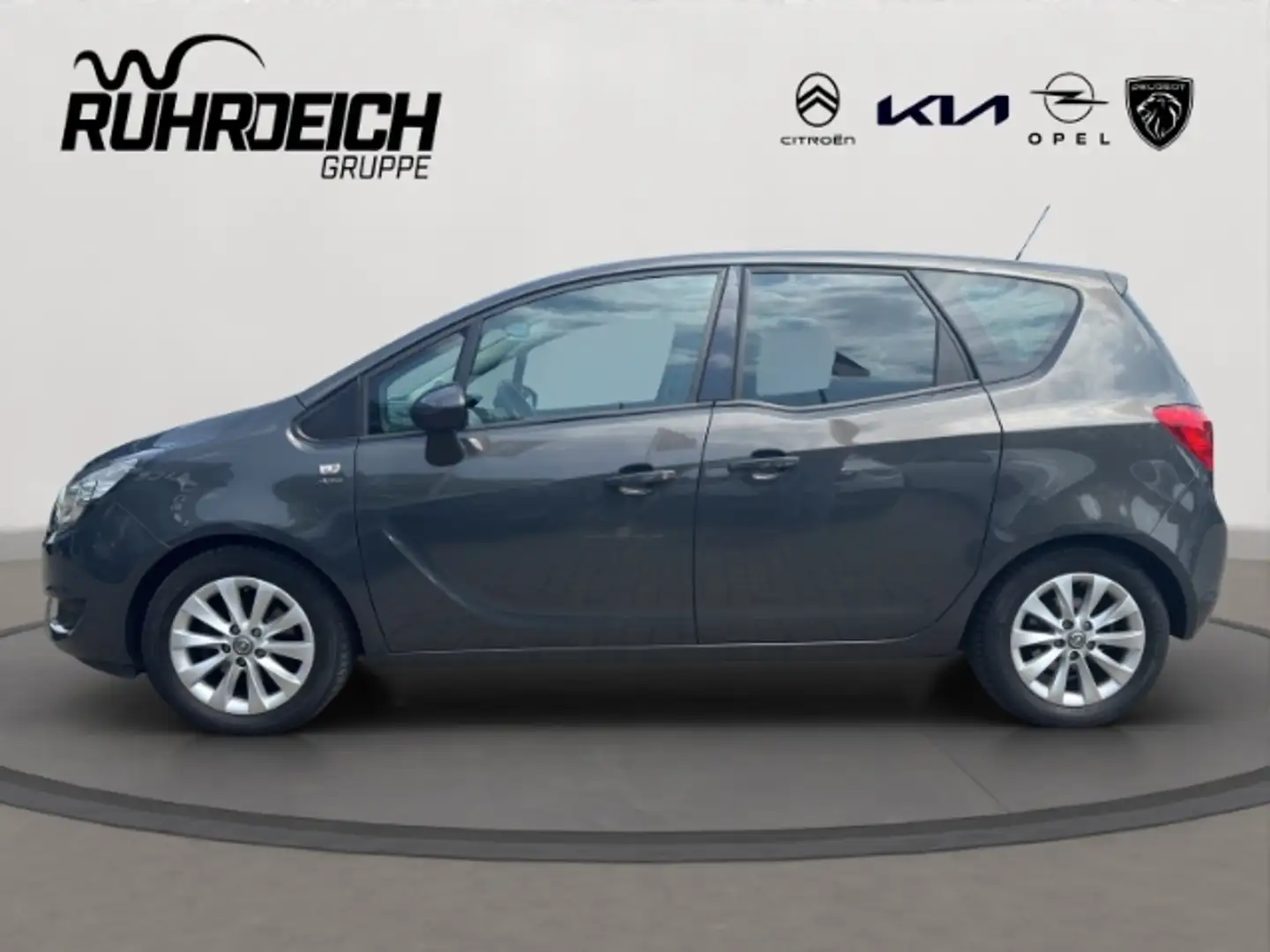 Opel Meriva B Active SHZ Temp KLIMA Berganfahrass. El. Parkbre Grey - 2