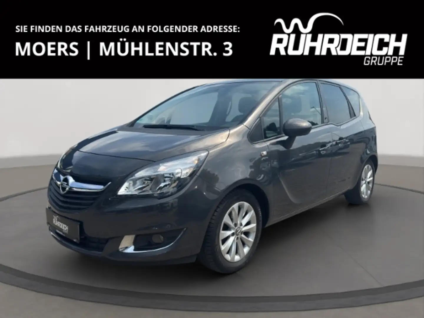 Opel Meriva B Active SHZ Temp KLIMA Berganfahrass. El. Parkbre Grey - 1
