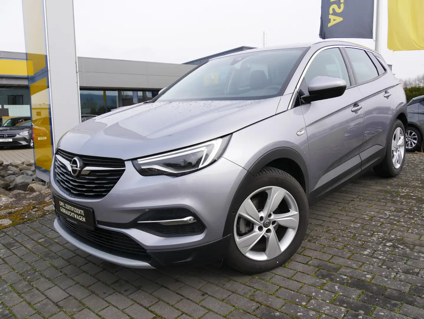 Opel Grandland X GRANDLAND 1.2  INNOVATION 96KW +AUTOMATIK+AHK+ Grau - 1