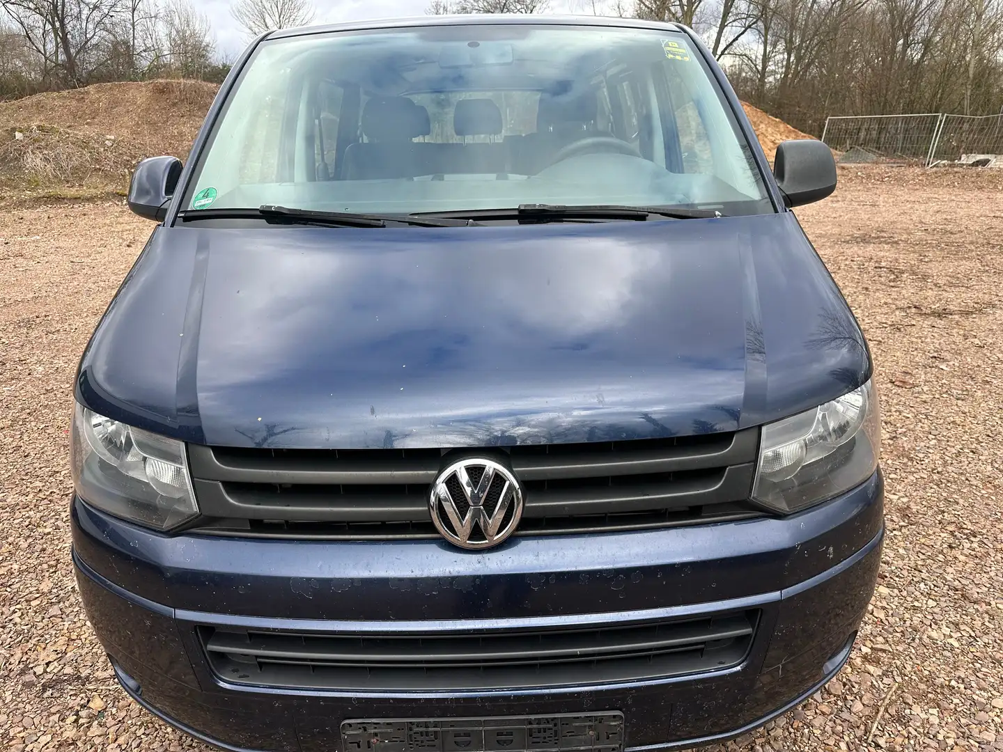 Volkswagen T5 Caravelle 2,0 TDI 140 PS 9 PLÄTZE KLIMA STANDHEIZUNG ALU Blau - 2