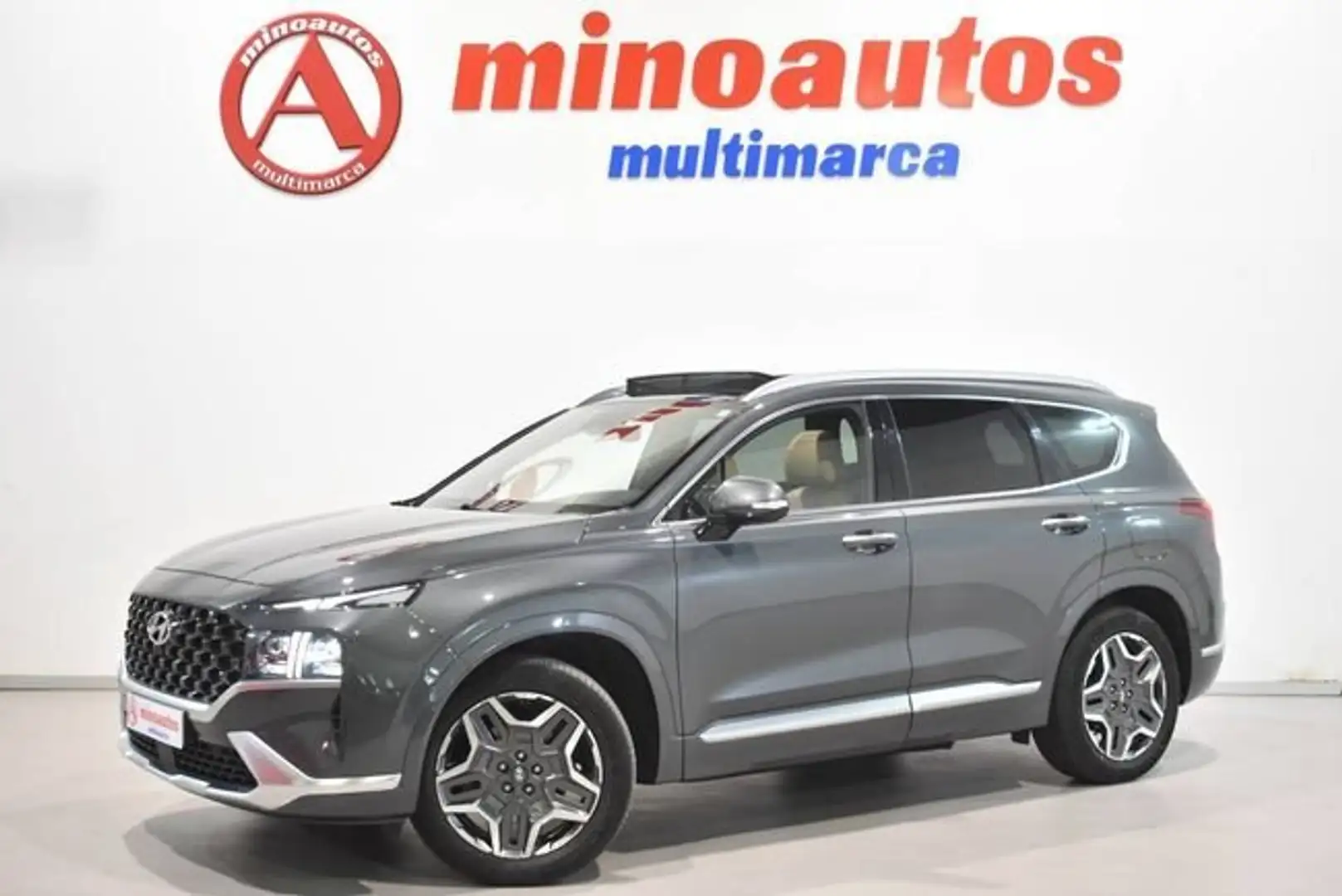 Hyundai SANTA FE 1.6 TGDI PHEV 265 CV STYLE 4X4 7 PLAZAS Gris - 2