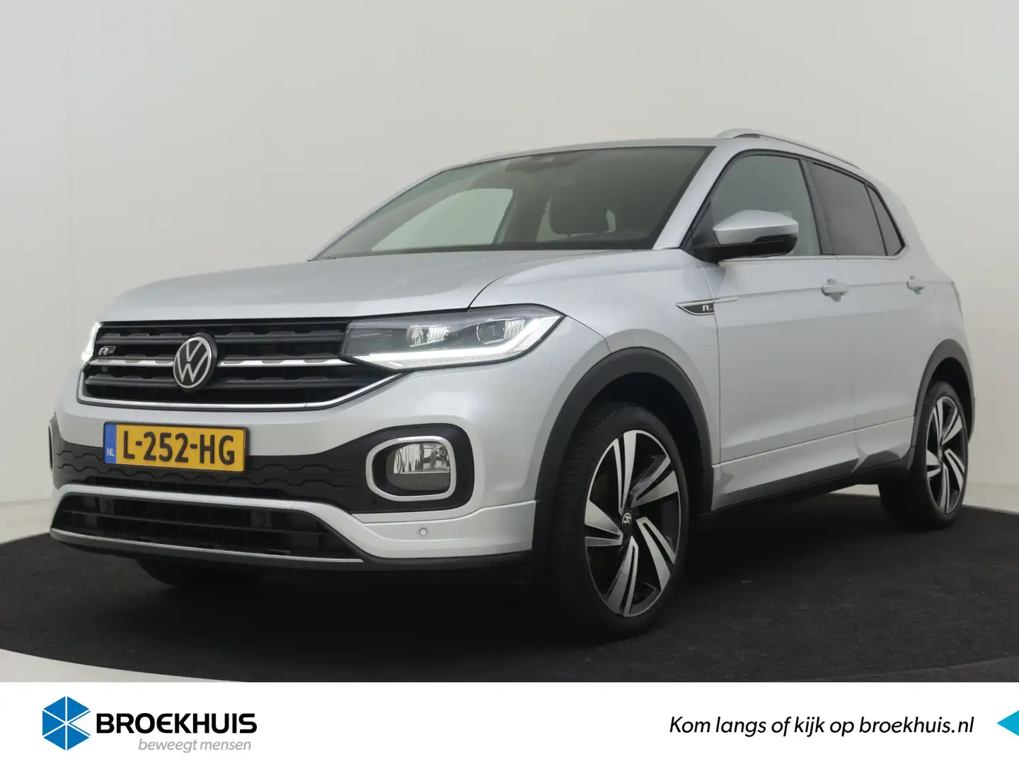 Volkswagen T-Cross 1.0 TSI R-Line 111pk | Adaptief cruise control | N Zilver - 1