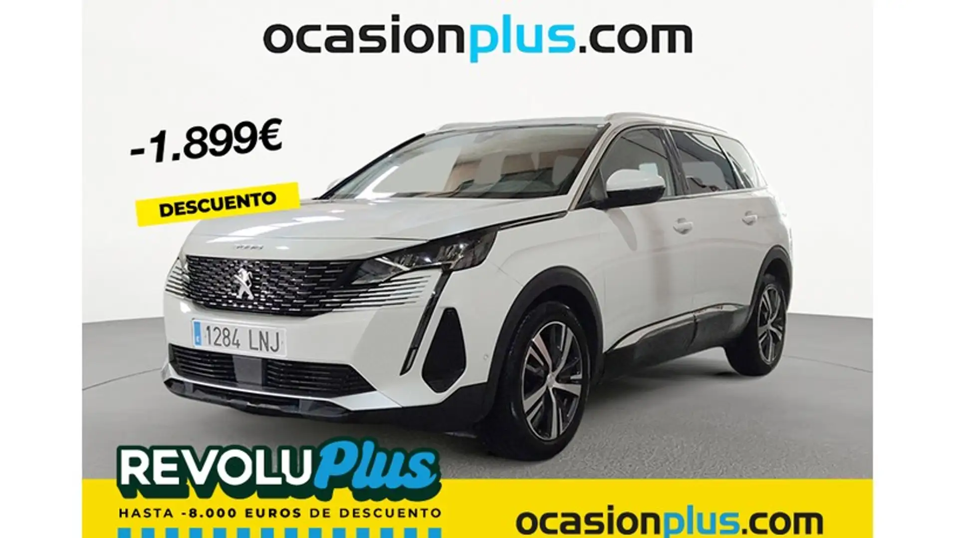 Peugeot 5008 1.6 BlueHDI Allure 7 pl. 120 Blanc - 1
