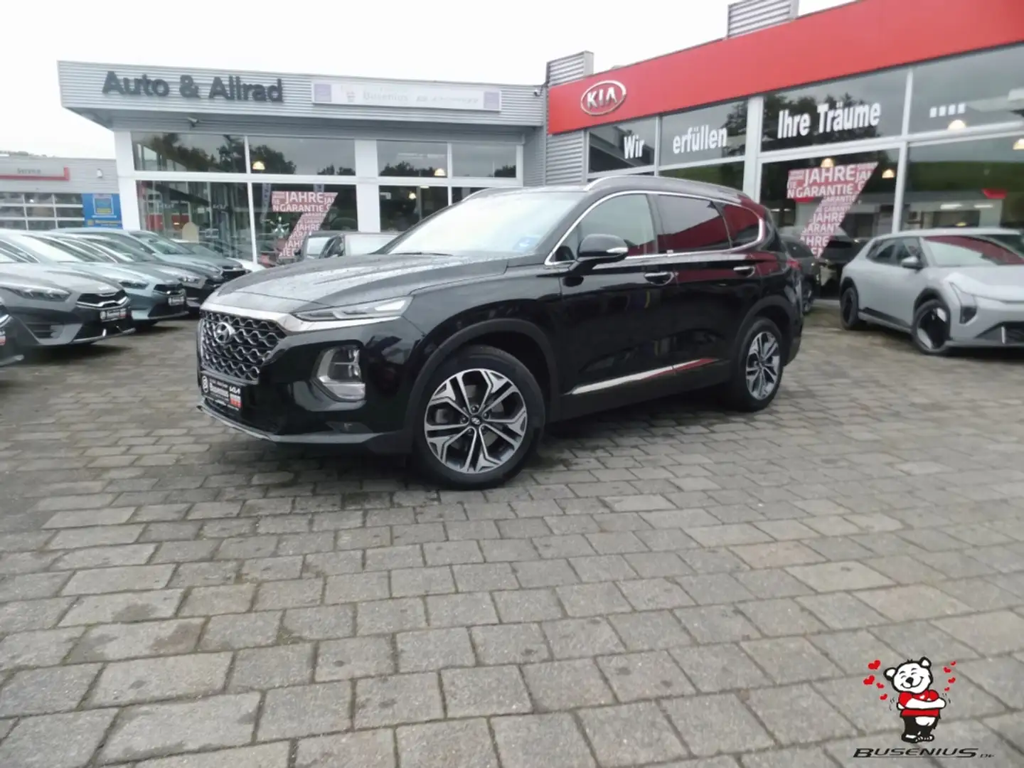 Hyundai SANTA FE 2.2 CRDi AWD Premium+Pano+Navi+LED Schwarz - 2