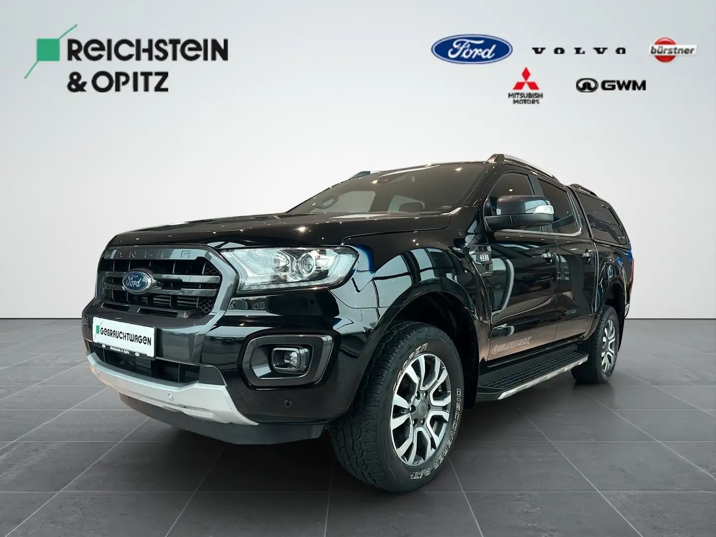 Ford Ranger Wildtrak 3,2l TDCi DoKa 4x4/Stand-HZ/ACC Noir - 1