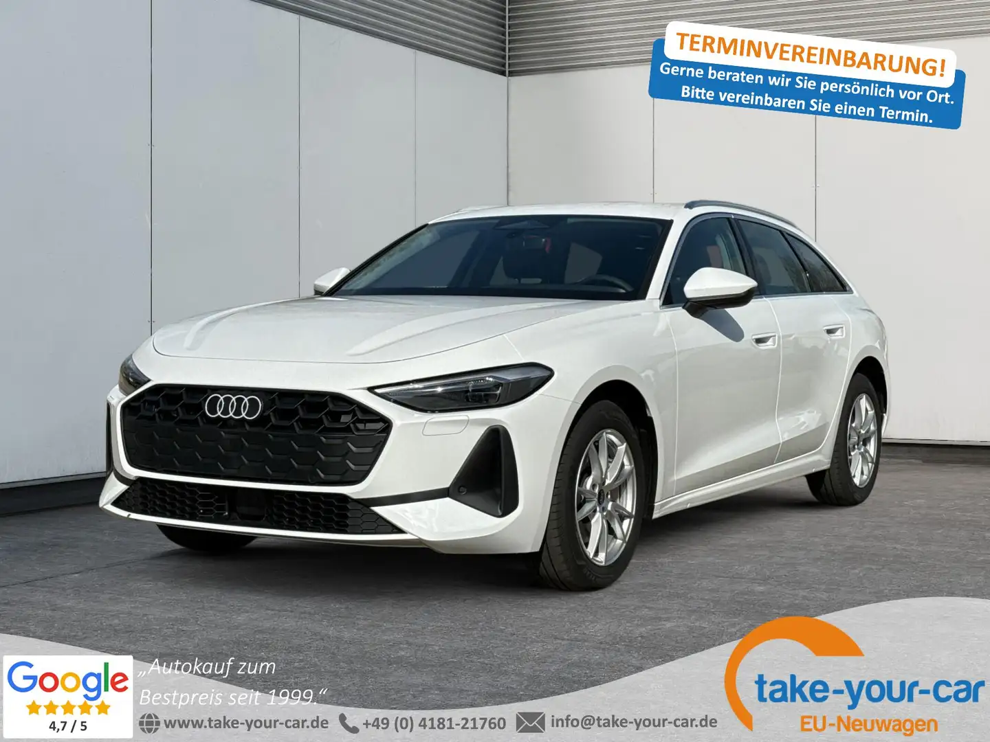 Audi A5 Avant NAVI+PDC+SHZ+EL. HECKKL.+ 17 LM TFSI 110 ... Білий - 1