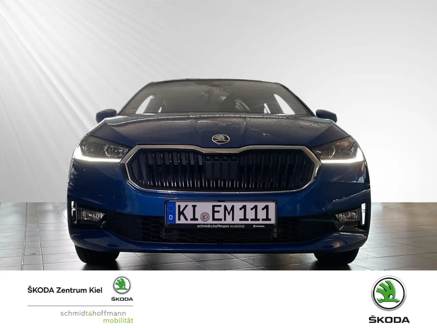 Skoda Fabia 1.0 TSI Selection OPF (EURO 6e) Klima Blau - 2