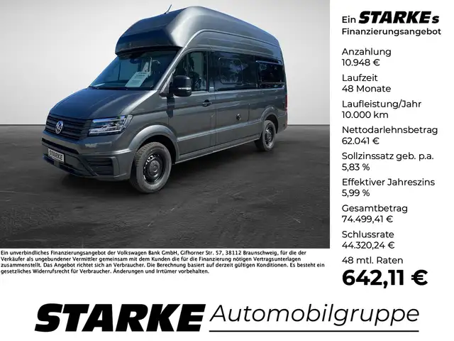 Volkswagen Crafter Grand California 600 2,0 TDI Autom. LED,Navi,Ma...