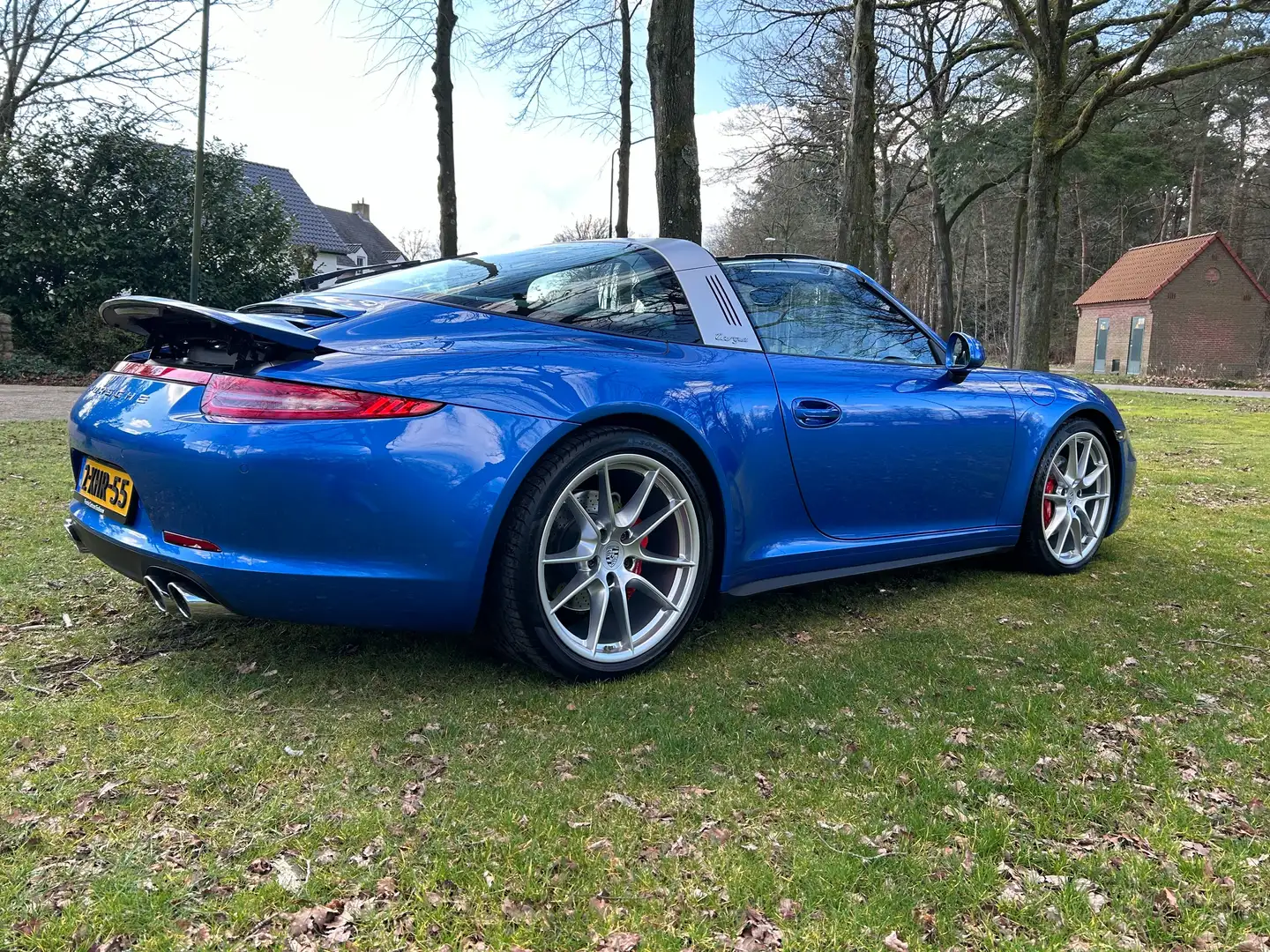 Porsche 911 3.8 Targa 4S, PDK, origineel NL auto Blauw - 2
