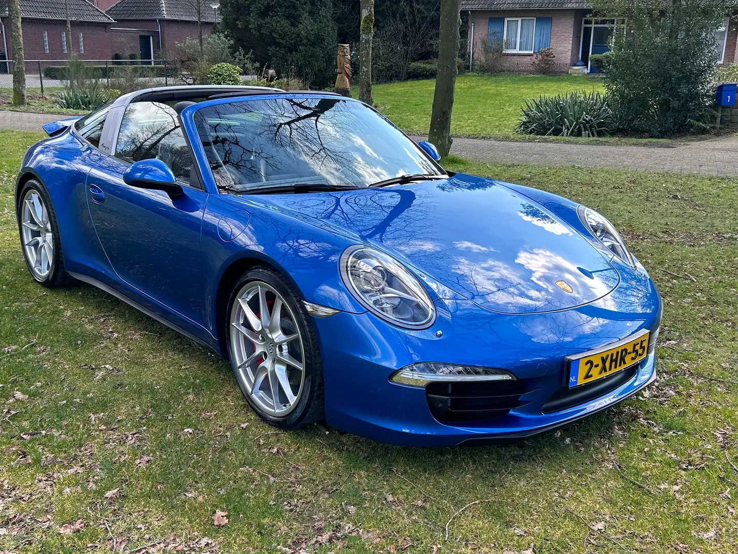 Porsche 911 3.8 Targa 4S, PDK, origineel NL auto Blauw - 1