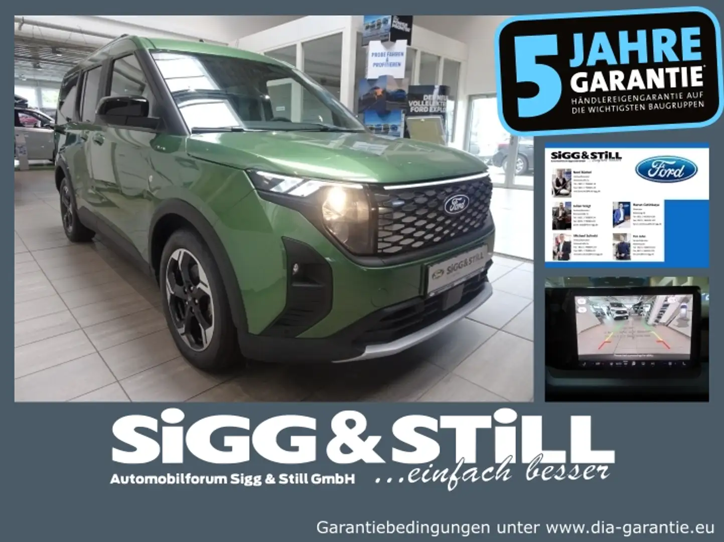 Ford Tourneo Courier E- Active **NEUES MODELL** ACC*SHZ Vert - 1