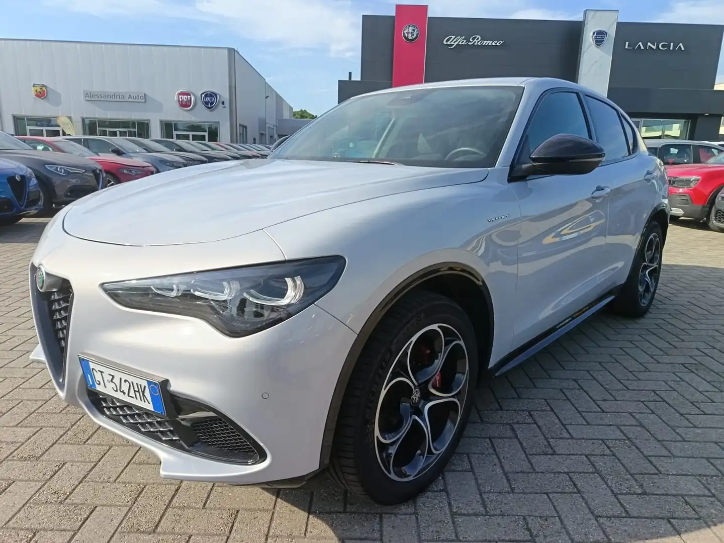 Alfa Romeo Stelvio 2.0 Turbo 280 CV AT8 Q4 Veloce Grigio - 1