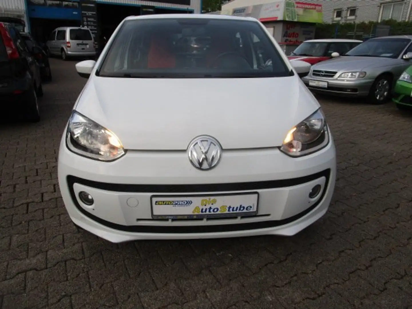 Volkswagen up! club mit 5 Trg.-Klima-Sitzh.-Servolenkung-Zentralv Weiß - 1