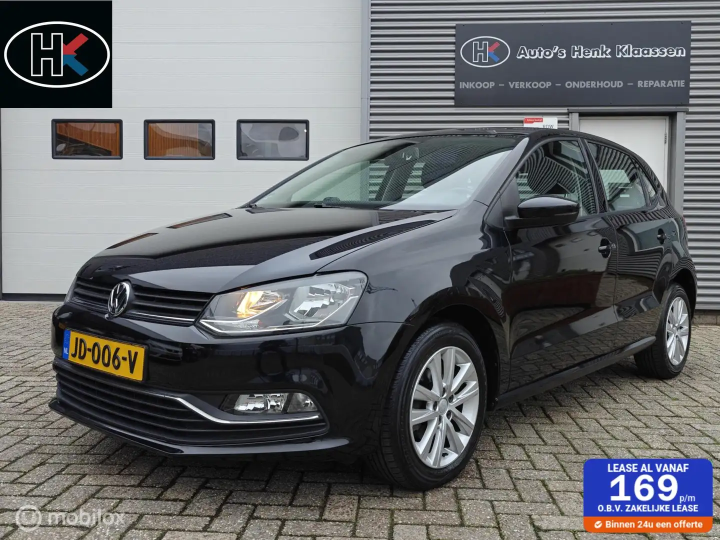 Volkswagen Polo 5-deurs 1.2TSi Comfortline Airco CruiseContr Negro - 1