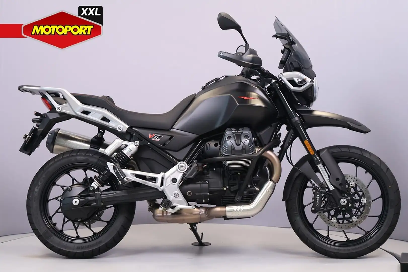 Moto Guzzi V 85 STRADA Zwart - 1