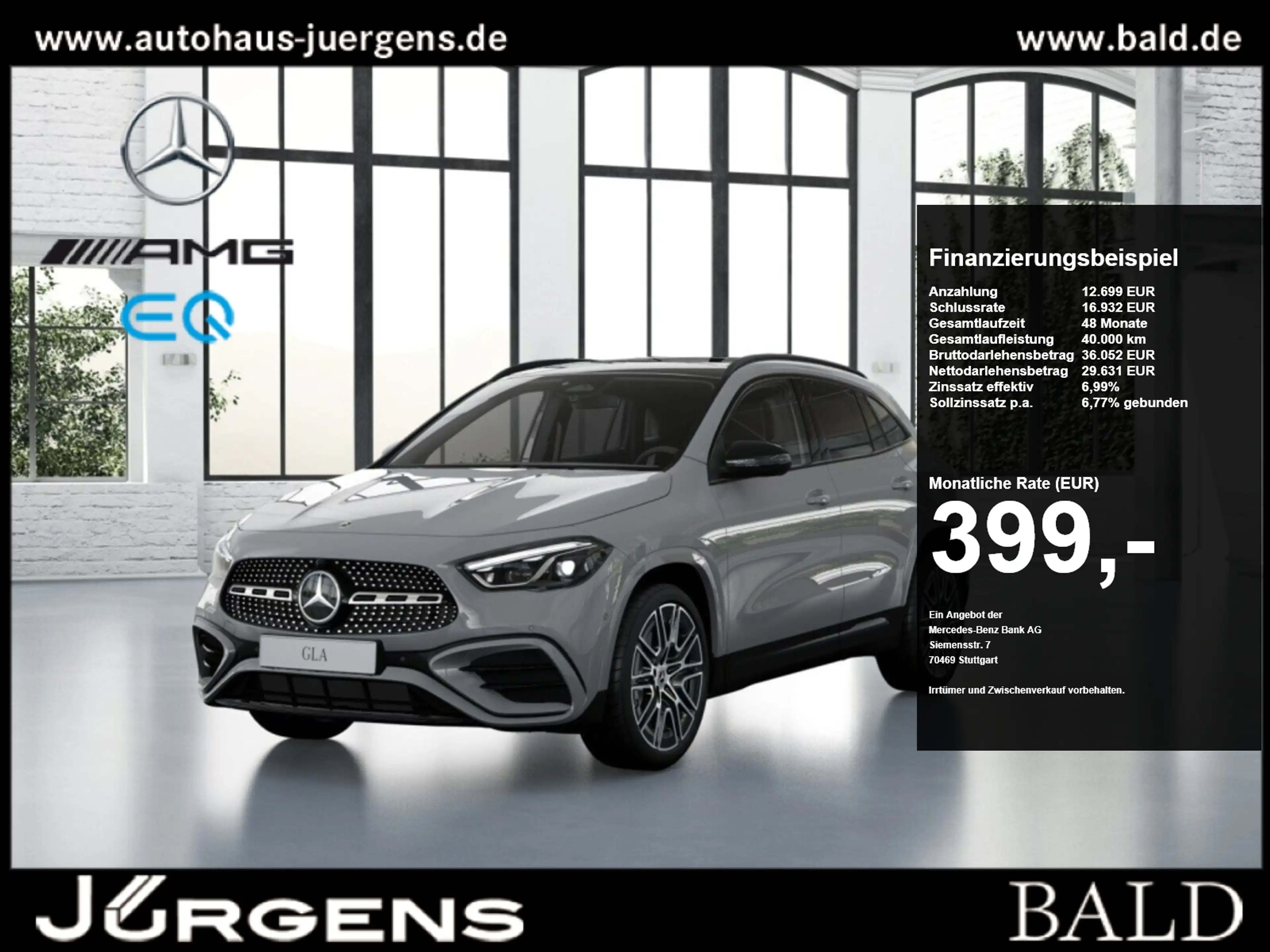 Mercedes-Benz GLA 200 AMG-Sport/Special/Pano/AHK/Night/MLB/Cam