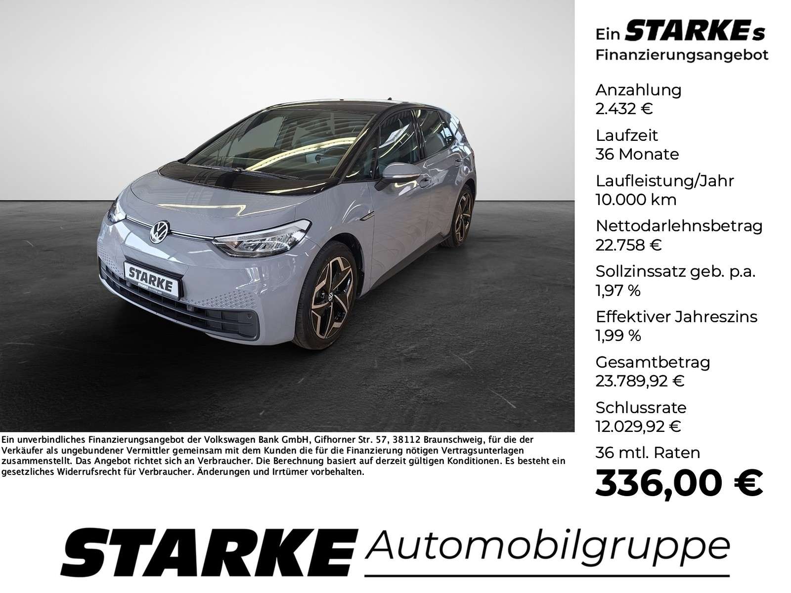 2022 Volkswagen ID3