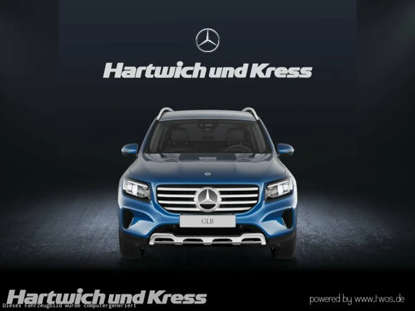 Mercedes-Benz GLB 220 GLB 220 d 4MATIC Progressive+AHK+Memory+Totwinkel+ Blau - 2