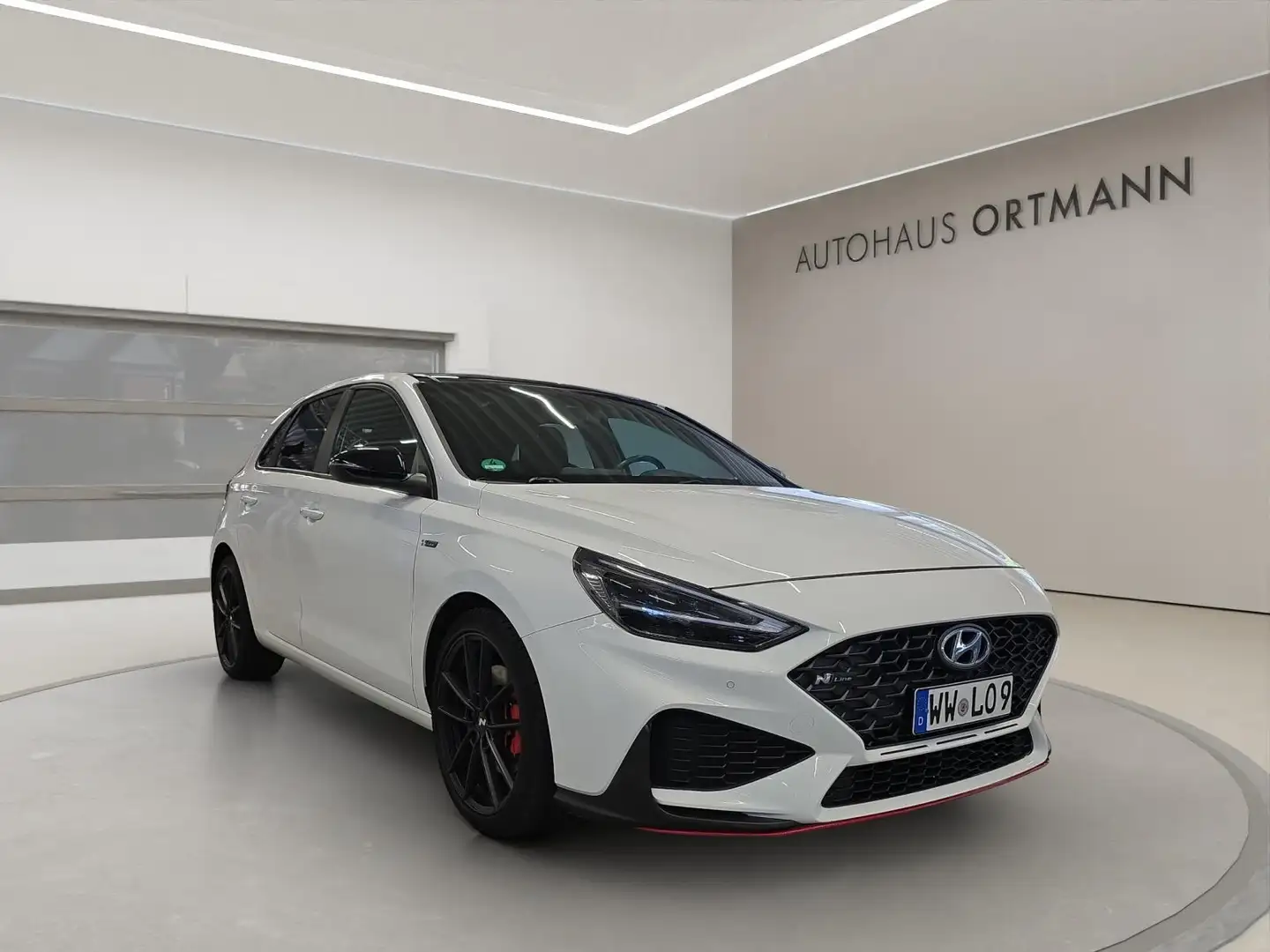Hyundai i30 1.5 Turbo 'N-Line' 2WD 6-Gang Blanc - 1
