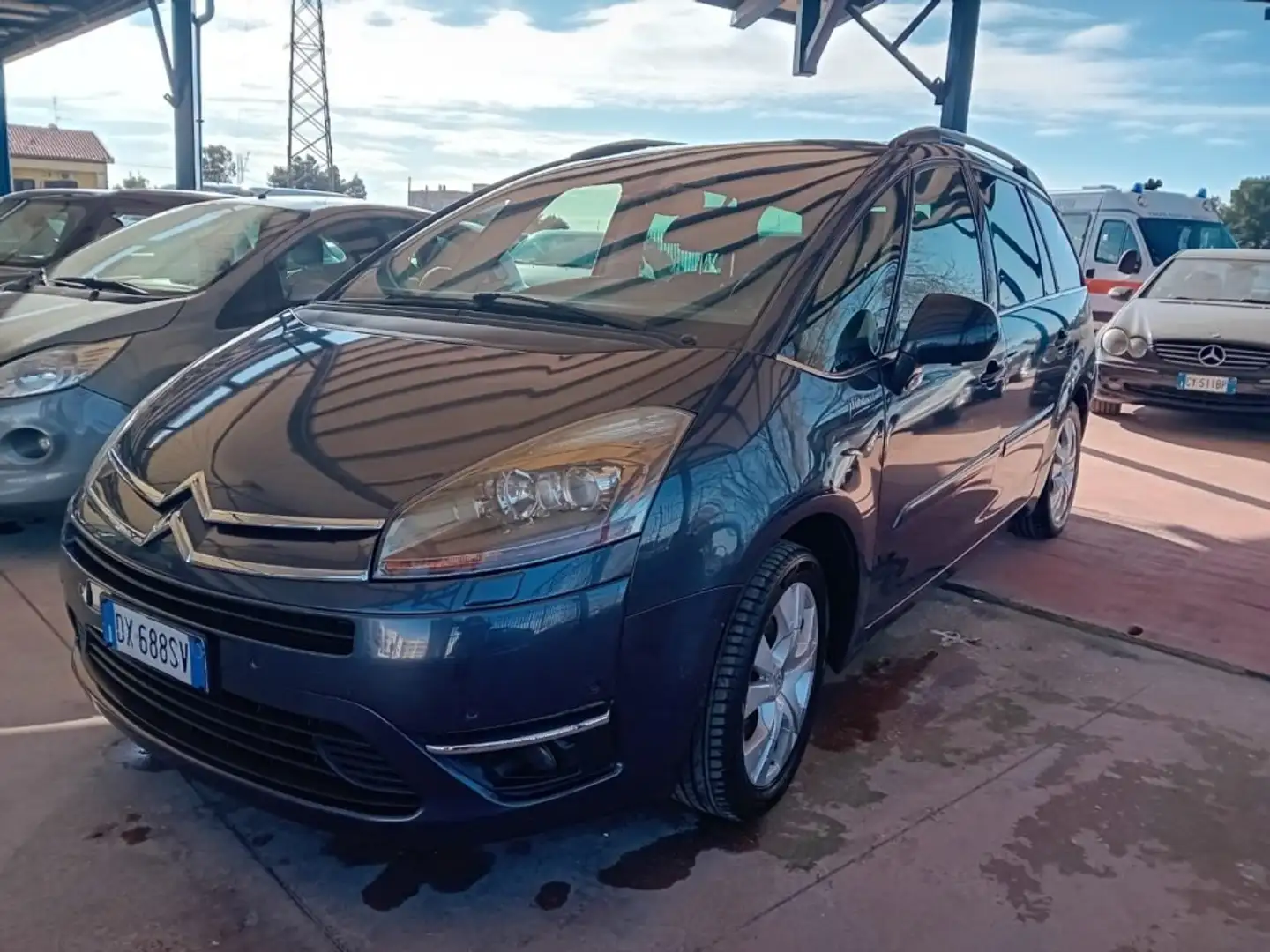 Citroen C4 C4 Grand Picasso 2.0 hdi AUTOM Exclusive 7PT Grigio - 2