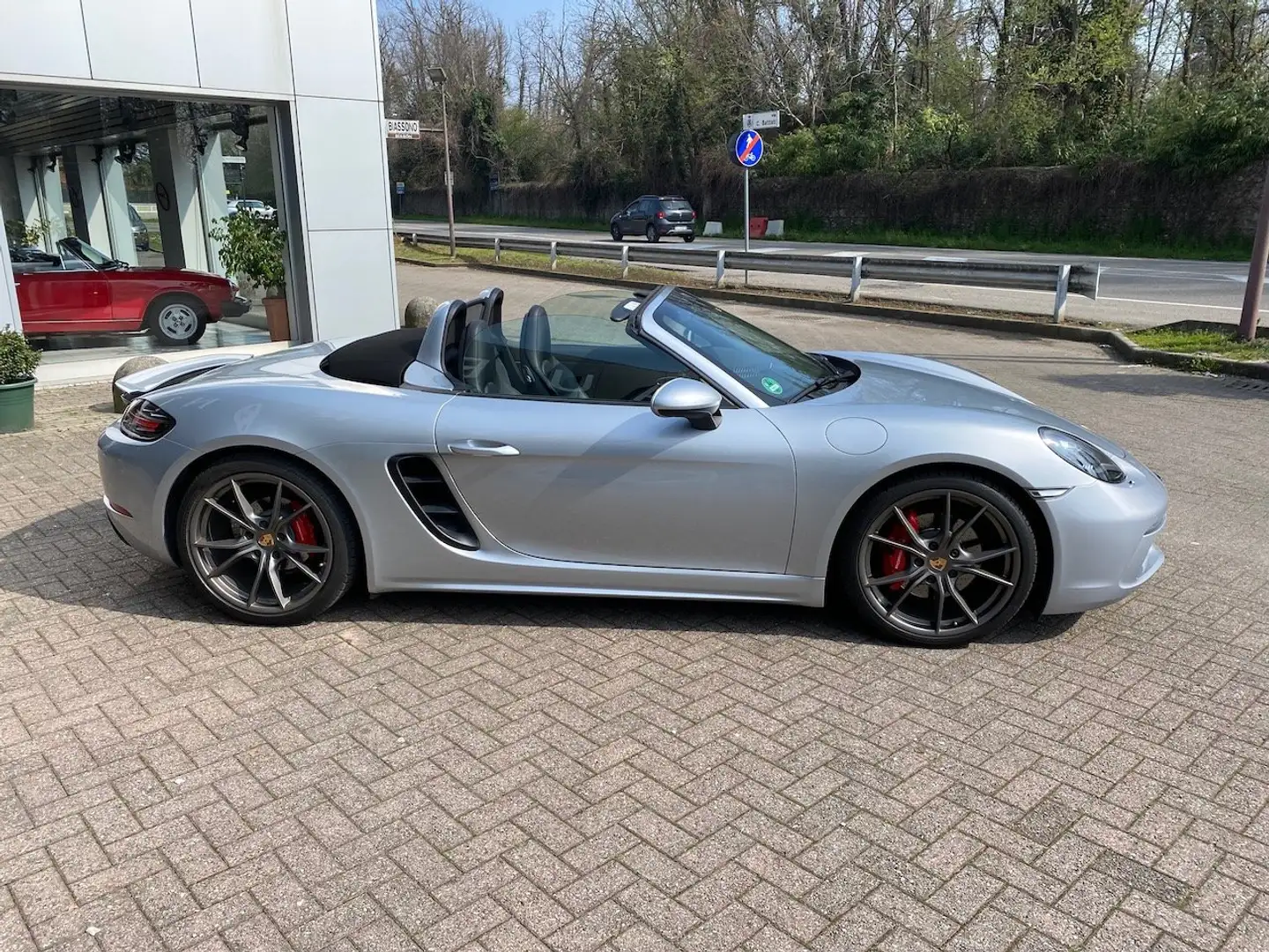 Porsche Boxster 718 2.5 S 350cv pdk Argento - 2