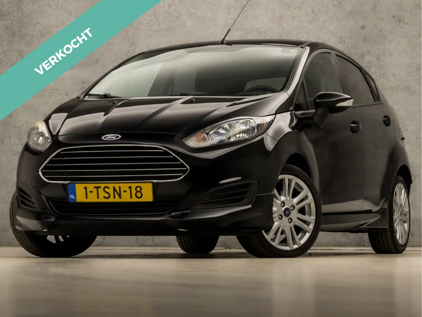 Ford Fiesta 1.0 EcoBoost Hot Hatch (NAVIGATIE, BLUETOOTH, SPOR Noir - 1