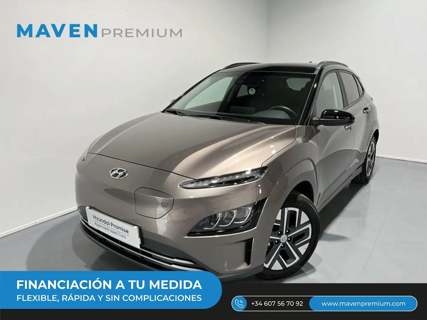 Hyundai KONA EV Tecno 2C 100kW Marrón - 1