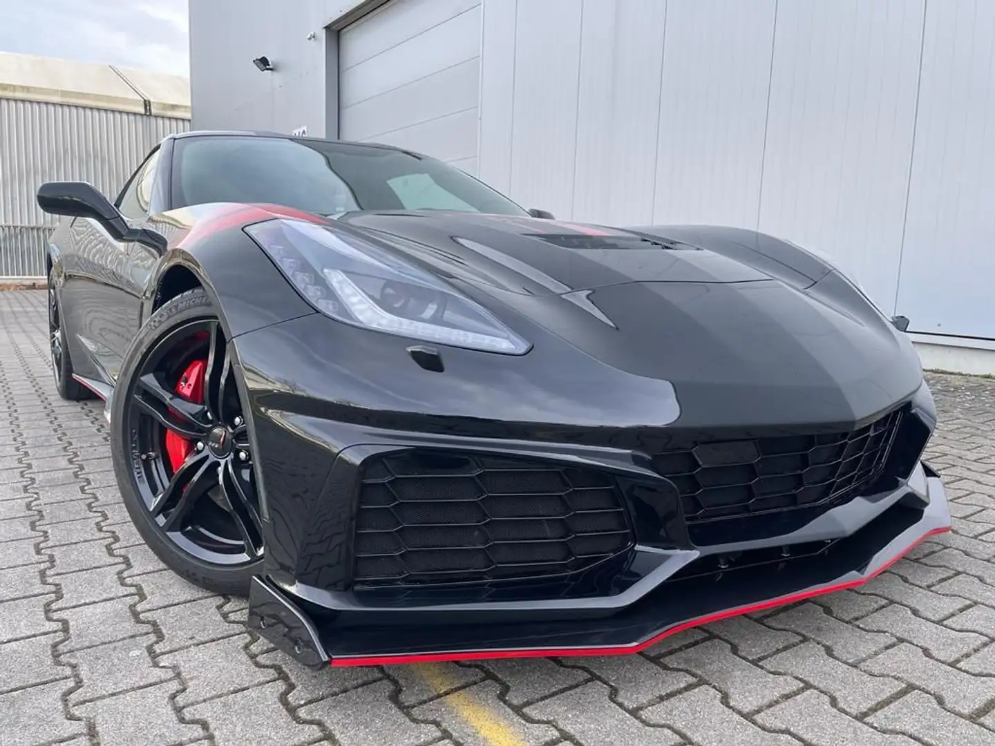 Corvette C7 6,2 Targa Automatik Navi Head-Up 3LT Z51 Schwarz - 1