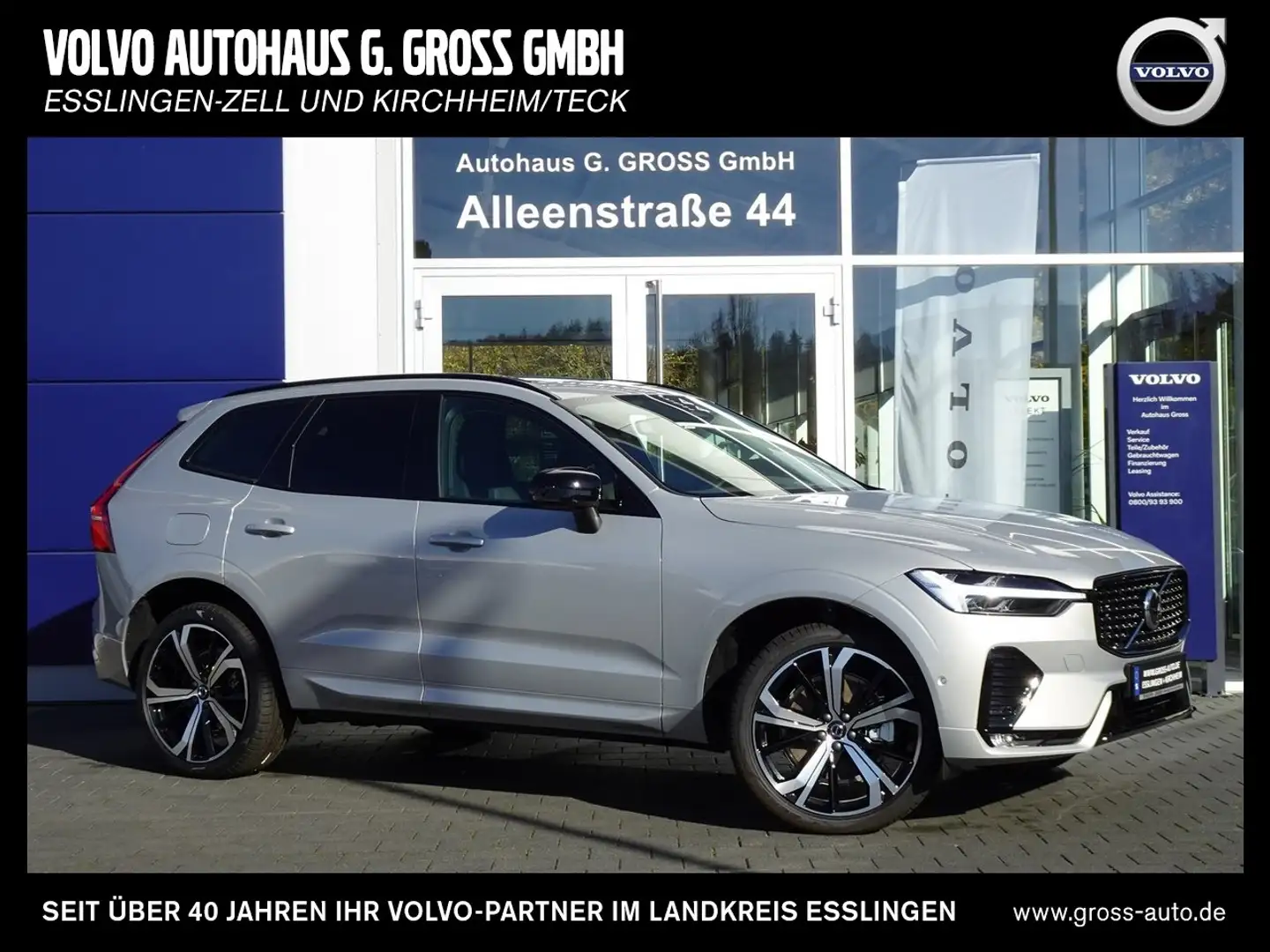 Volvo XC60 B5 AWD Geartronic Ultra Dark Plateado - 1
