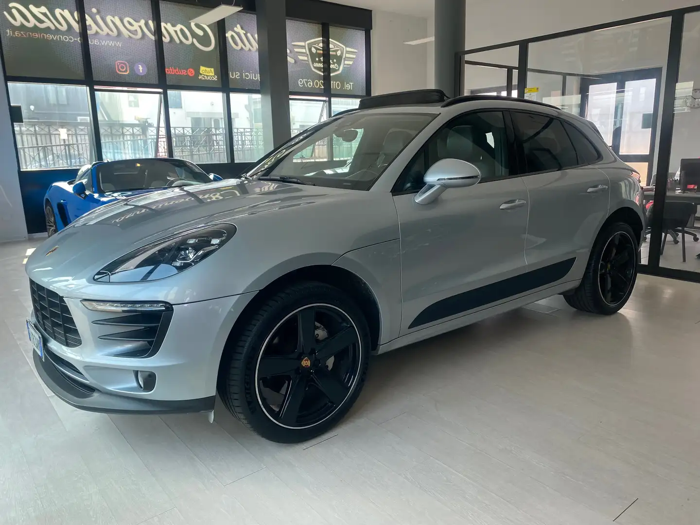 Porsche Macan 3.0d S 250cv / Tetto/ Full led/ 21/ STUPENDA Argento - 2