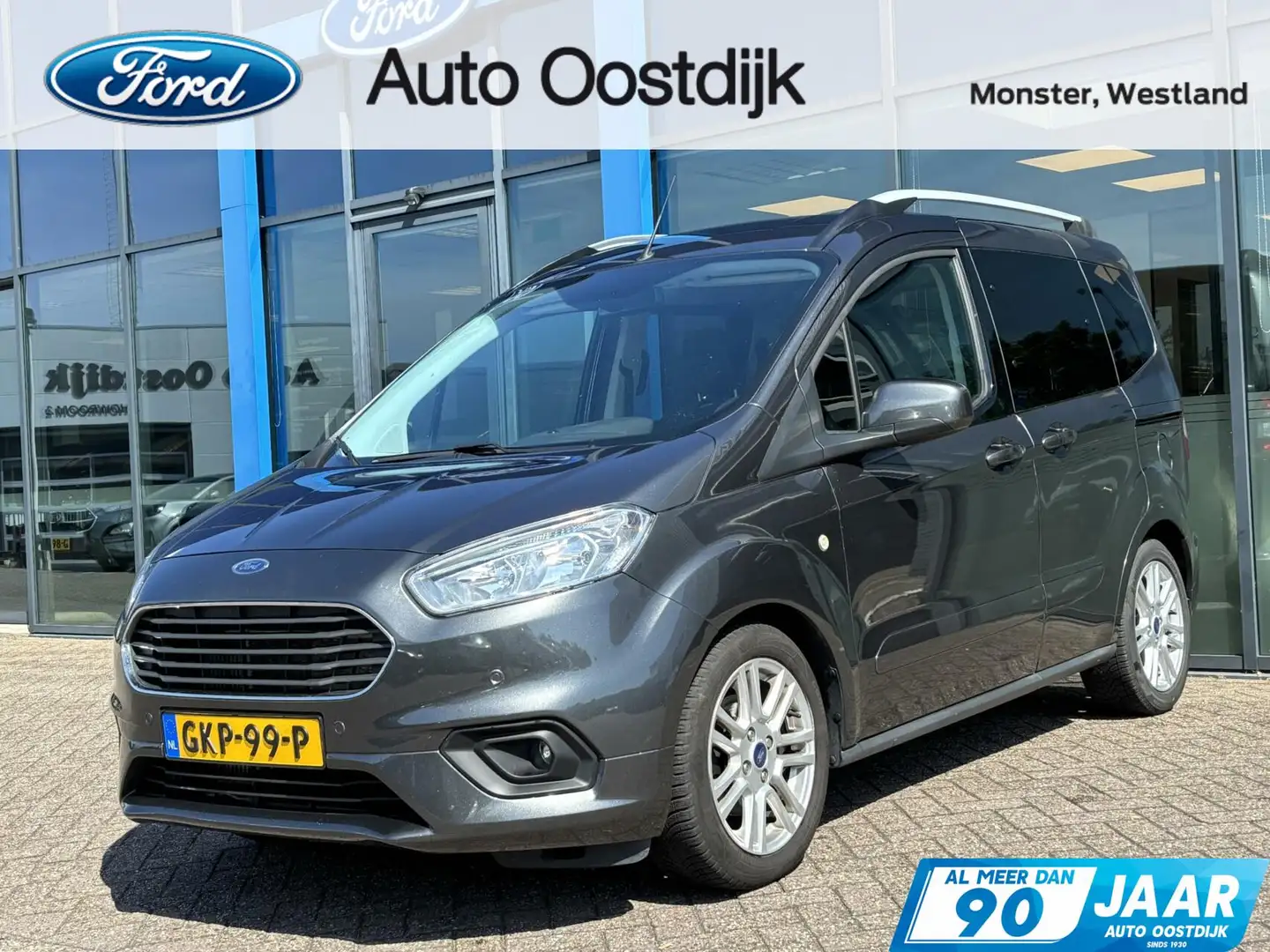 Ford Tourneo Courier 1.0 Titanium 100PK Cruise Navi Camera Climate Stoe Сірий - 1
