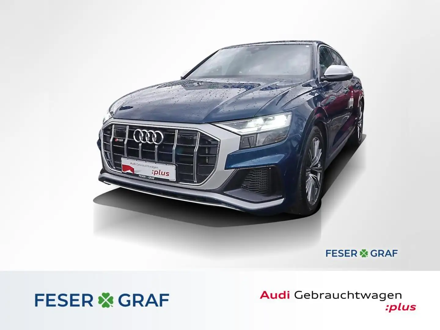 Audi SQ8 TFSI Standhzg,B&O,Navi,Leder,R-Kamera,PDC Azul - 1