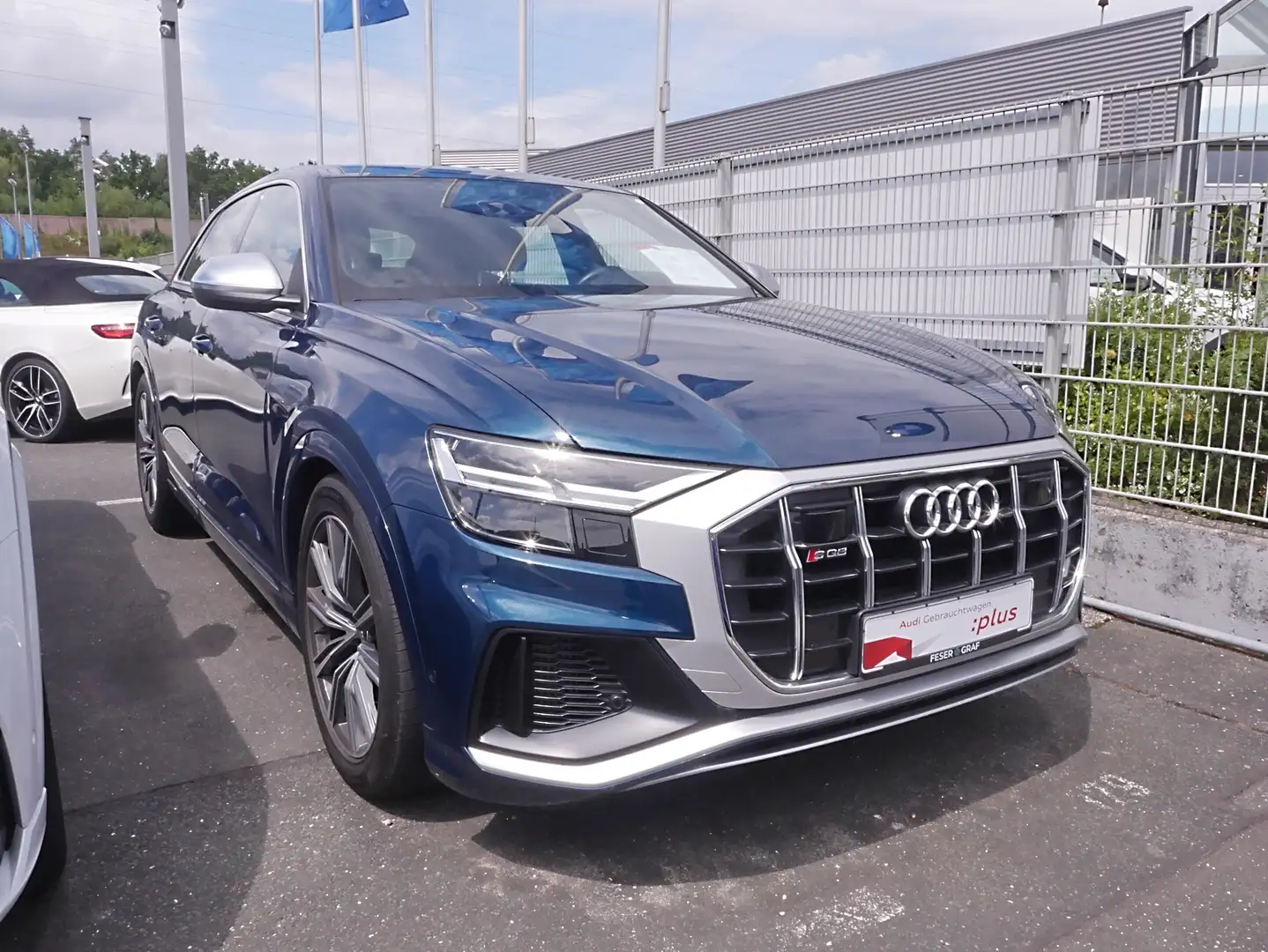 Audi SQ8 TFSI Standhzg,B&O,Navi,Leder,R-Kamera,PDC Albastru - 2