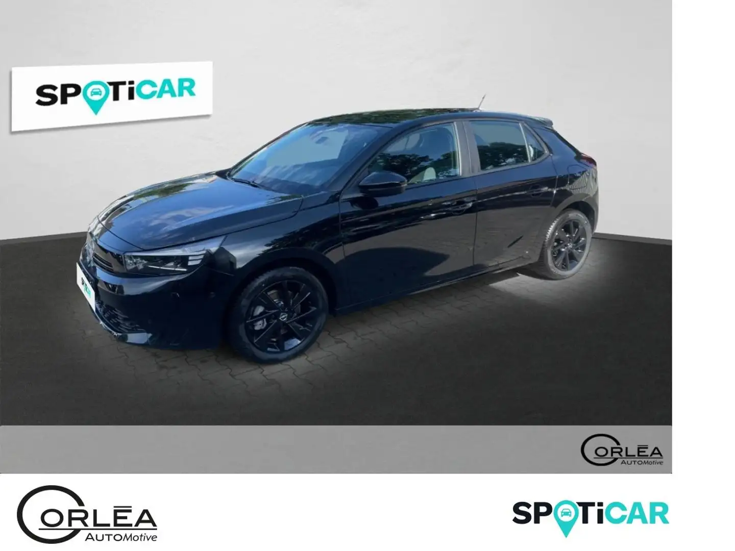 Opel Corsa Basis Schwarz - 1