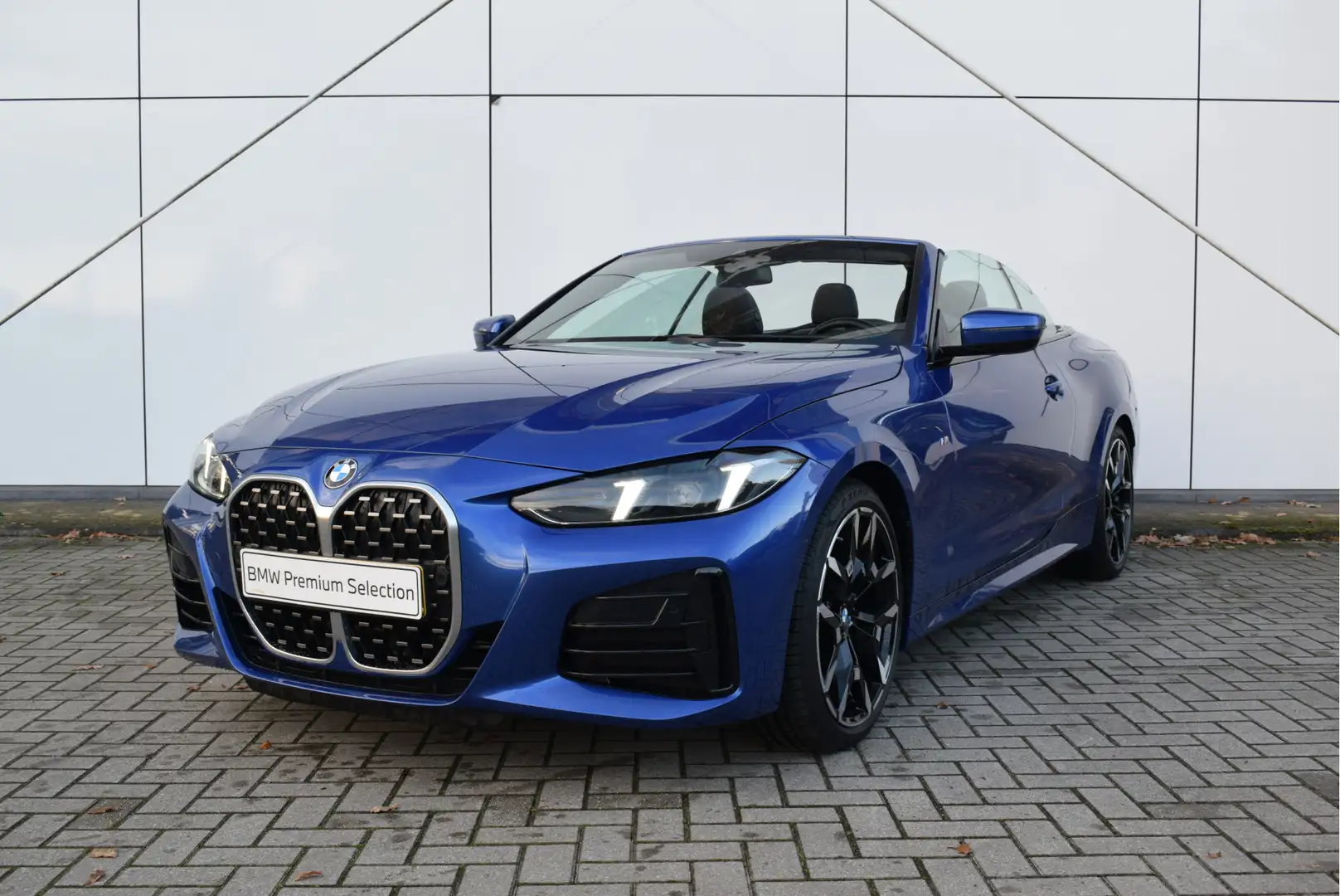 BMW 420 4 Serie Cabrio 420i M Sport Automaat / Achteruitri Bleu - 2