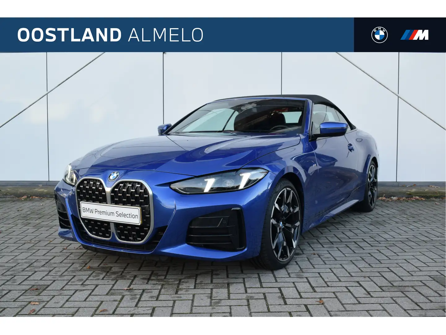 BMW 420 4 Serie Cabrio 420i M Sport Automaat / Achteruitri Bleu - 1
