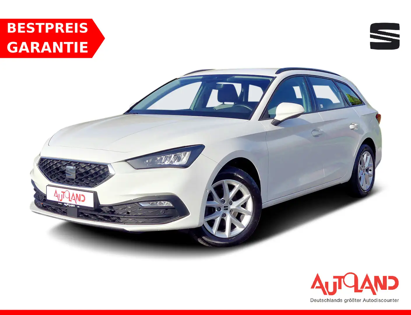 SEAT Leon Sportstourer 1.5 Style LED Navi Sitzheizung Weiß - 1