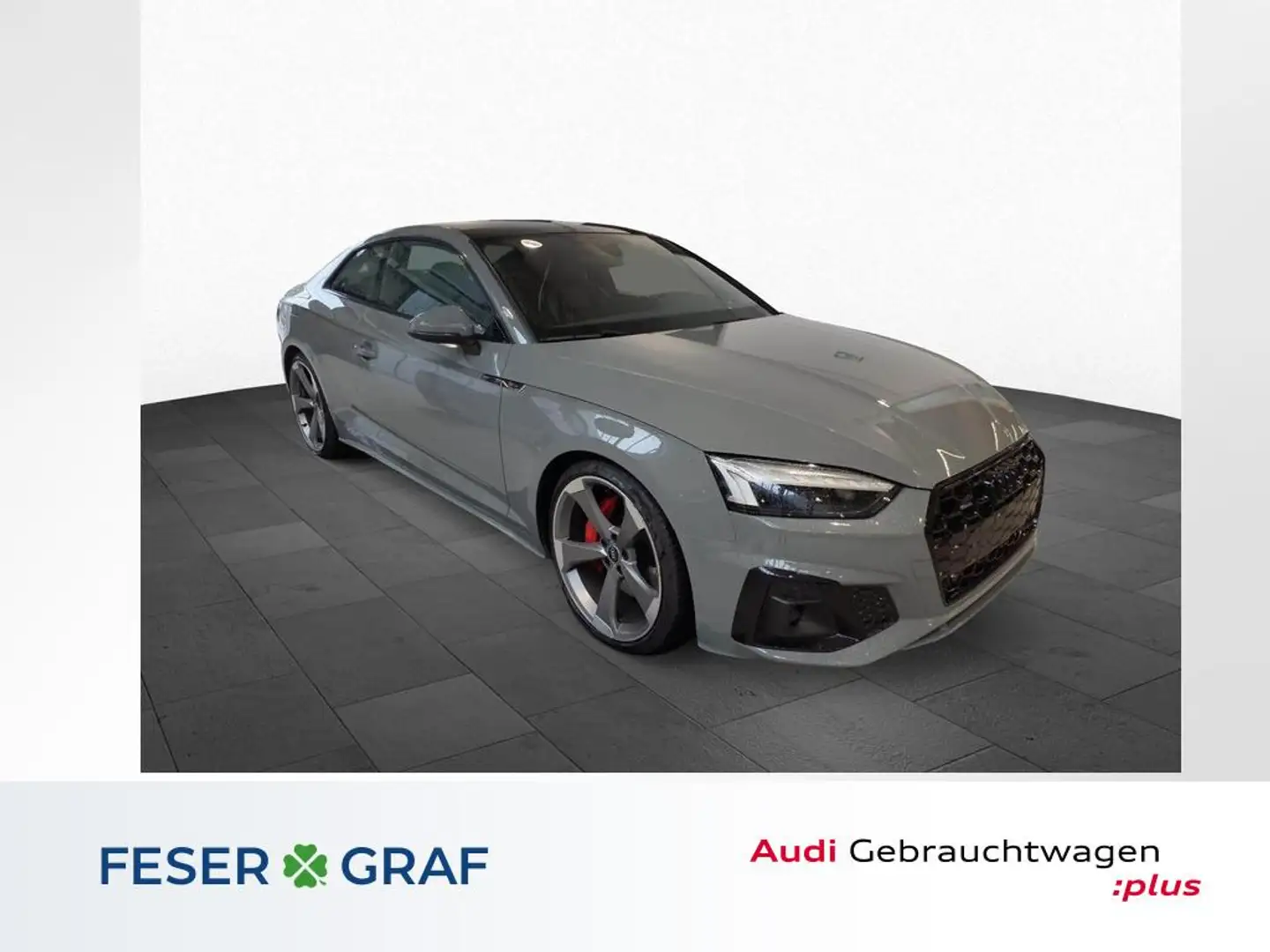 Audi A5 Coupé 50 TDI 2x S line qu Pano-Matrix-S Sitze Grigio - 1