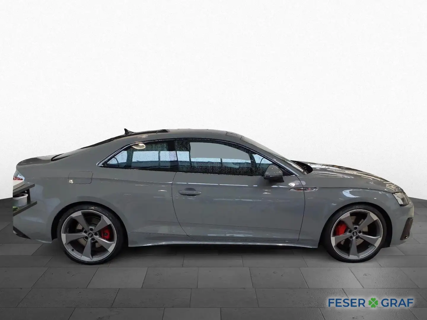 Audi A5 Coupé 50 TDI 2x S line qu Pano-Matrix-S Sitze Grigio - 2