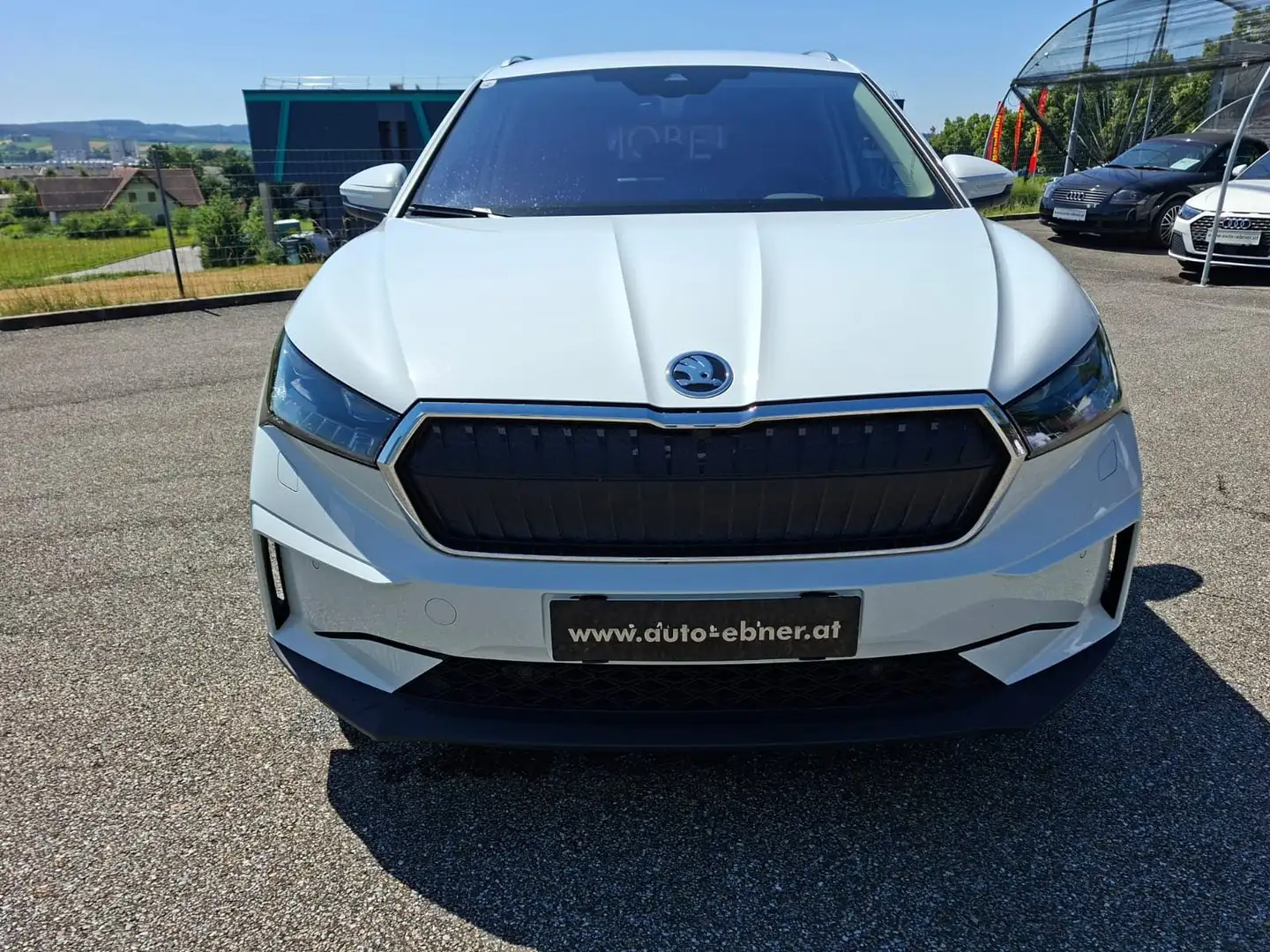 Skoda Enyaq 80 Blanc - 2