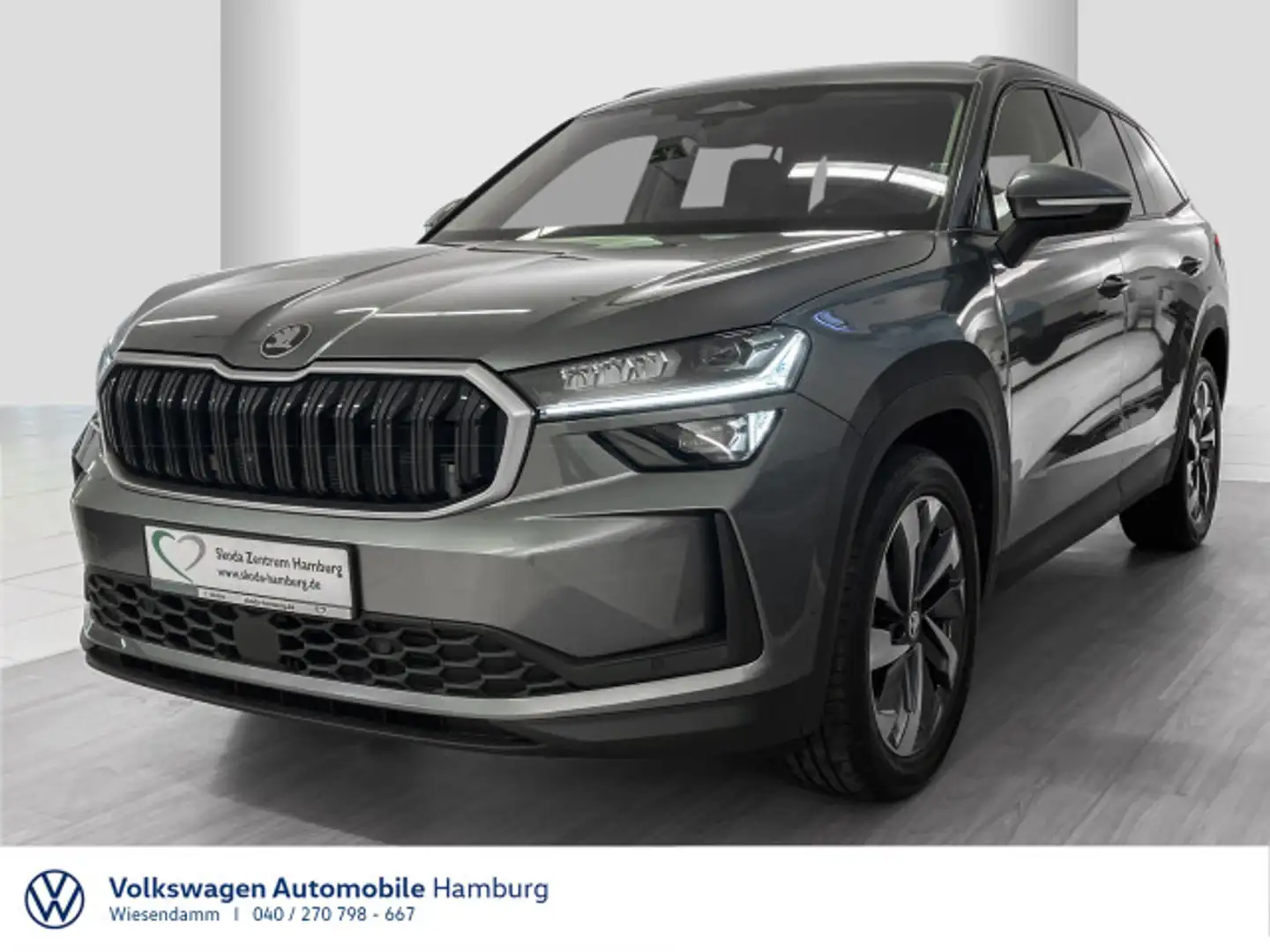 Skoda Kodiaq 2.0 Selection TDI DSG 4x4 Kamera AHK Sitz Grau - 1