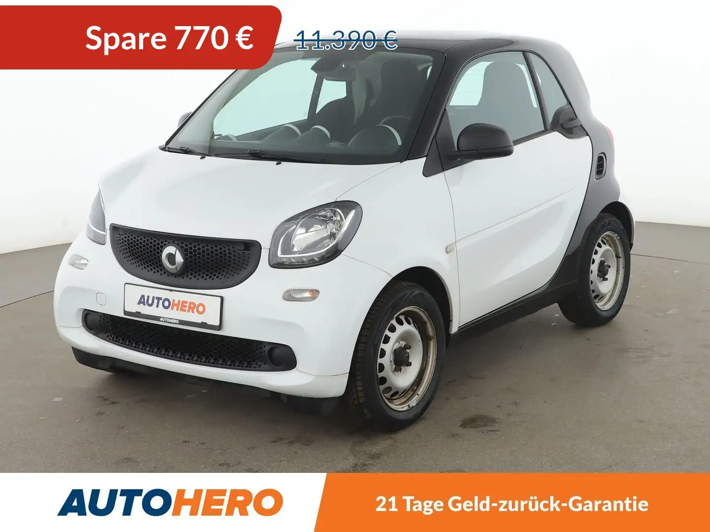 smart forTwo 1.0 Standard Aut.*SHZ*KLIMA*PANO*TEMPO* Weiß - 1