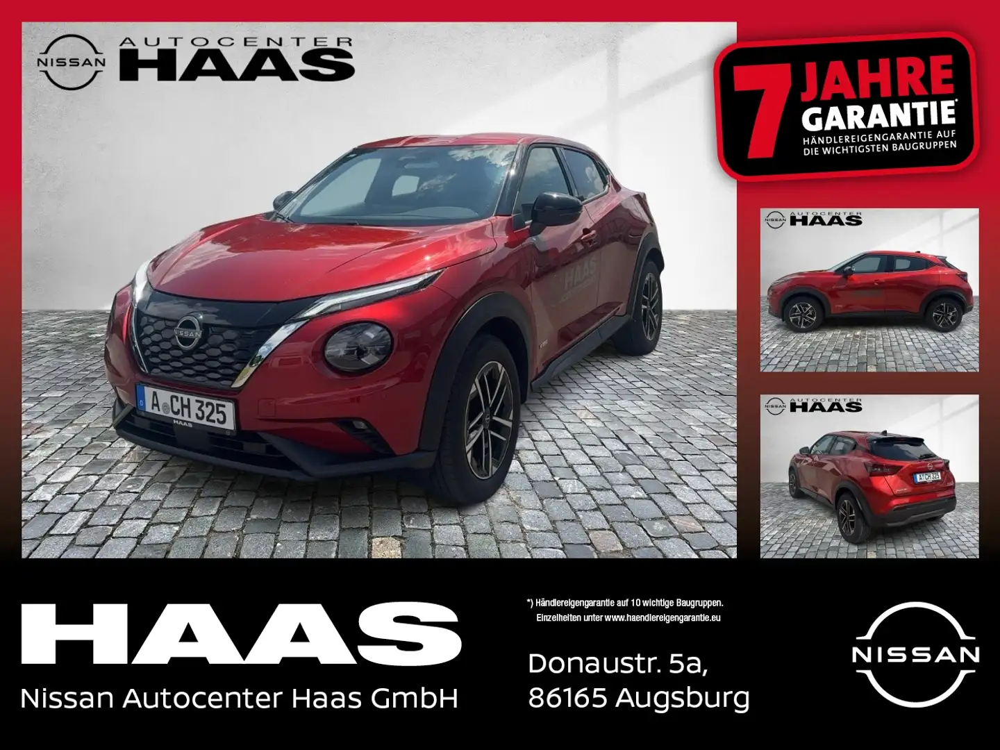 Nissan Juke 1.6 N-Connecta Rot - 1
