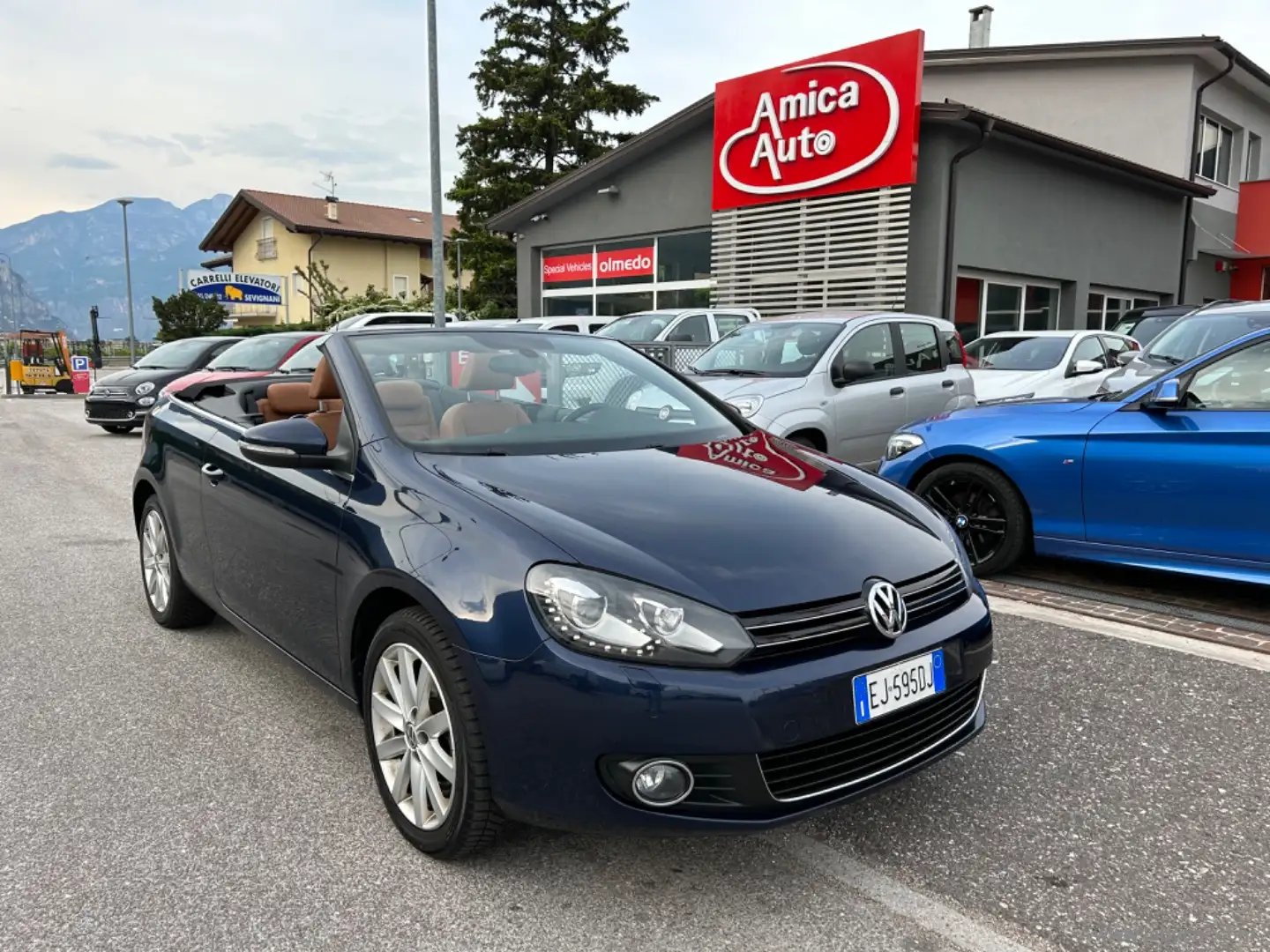 Volkswagen Golf Cabriolet 1.6 TDI Blu/Azzurro - 2