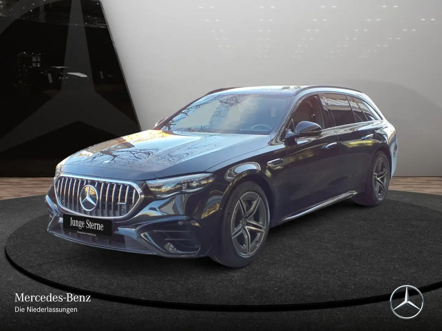 Mercedes-Benz E 53 AMG T 4M Hybrid 360° Pano Burmester Distr. 9G Schwarz - 2