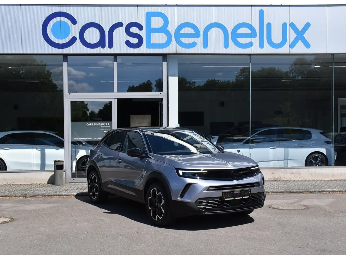 Opel Mokka 1.2 Turbo Ultimate Auto. ACC LANE SIDE GPS CAM 1°M Gris - 1