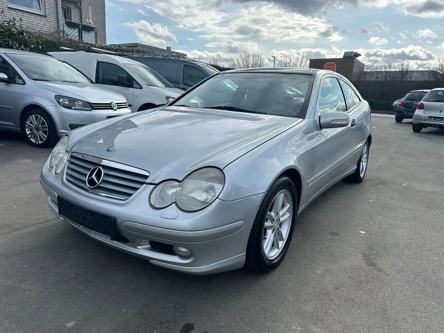 Mercedes-Benz CE 200 C200 Kompressor Sportcoupé Plateado - 2